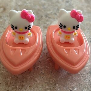 Hello Kitty in a boat Lip Balm (LOT OF 2) BRAND NEW / Stocking Stuffers